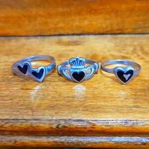 HEART RING SET
